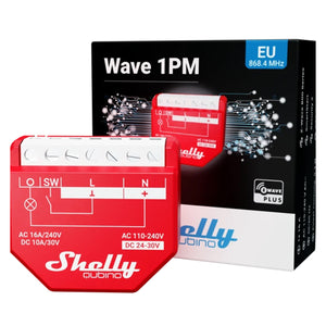 Shelly Qubino Wave 1PM Relay 16A 1 channel