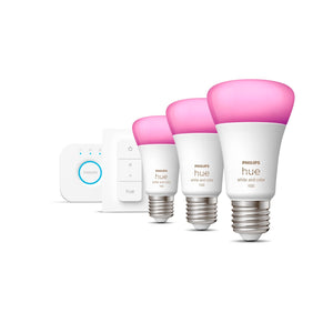 Philips Hue White & Color Ambiance E27 3er Starter Set