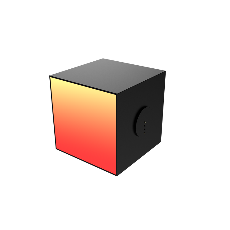 Cube Smart Lamp - Light Gaming Cube Panel - Rooted Base