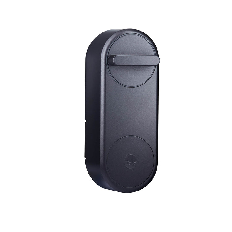 Yale Smartes Sicherheitsset Linus Smart Door Lock und Linus Connect Wi-Fi Bridge