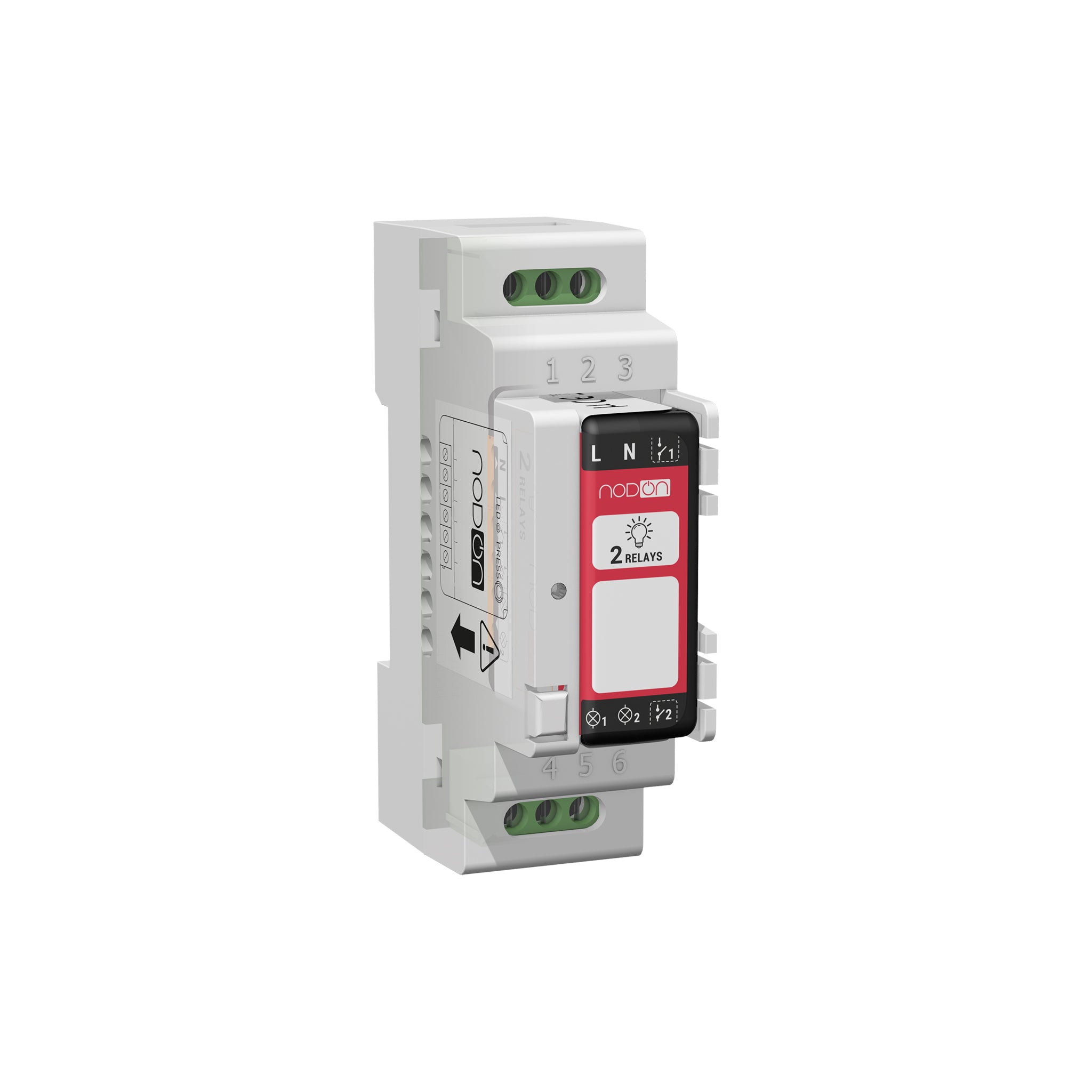 NodOn DIN Rail Box für Zigbee- oder EnOcean-Relaisschalter (5 Stück)