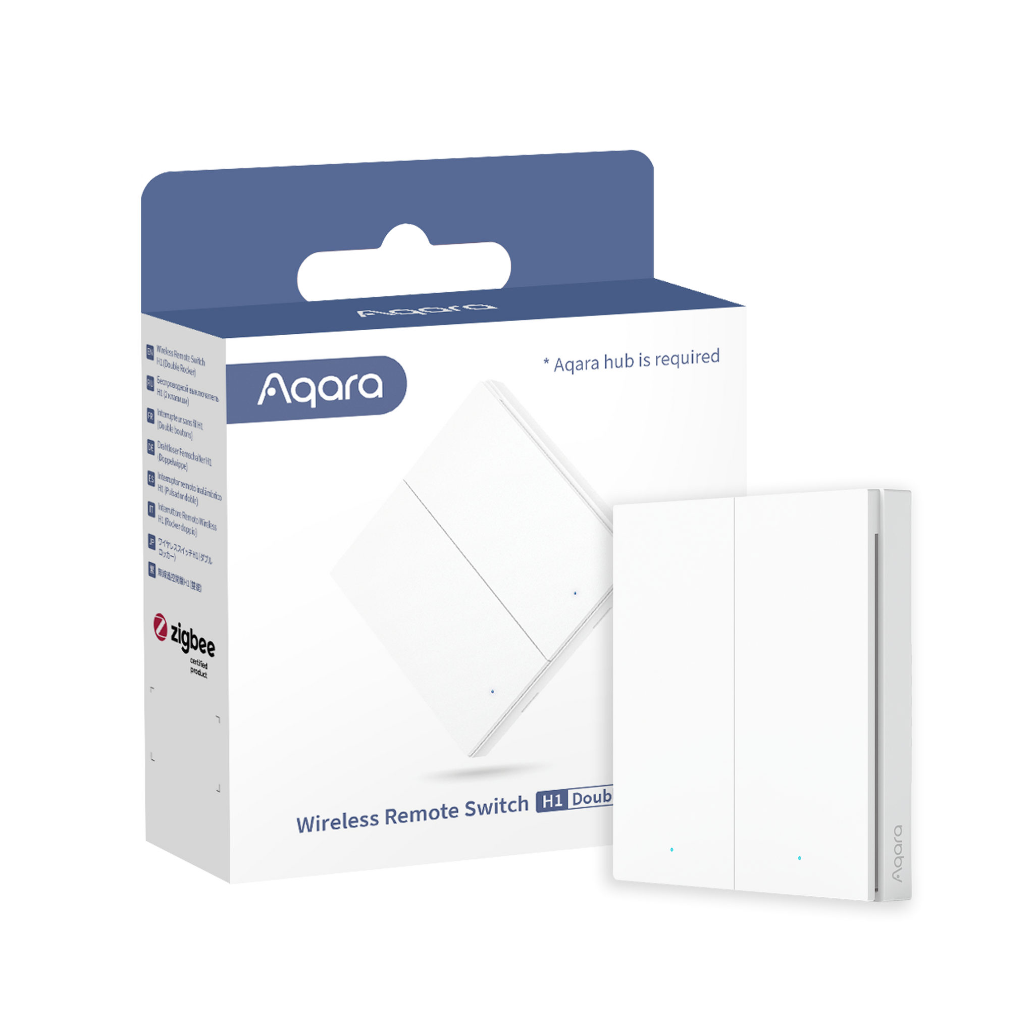 Aqara Wireless Switch H1 Doppelschalter