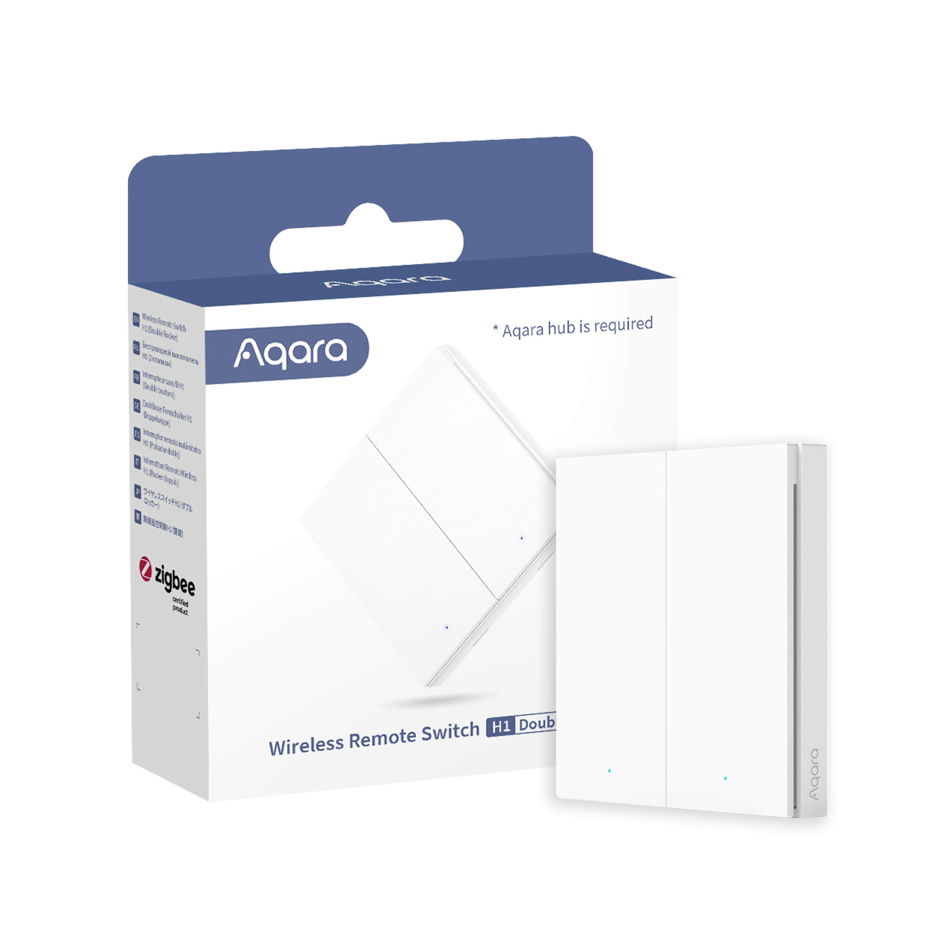 Aqara Wireless Switch H1 Doppelschalter