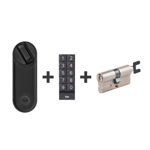 Yale Linus L2 Starter Set Pro - Linus L2 Smart Lock & Linus Keypad & Adjustable Cylinder