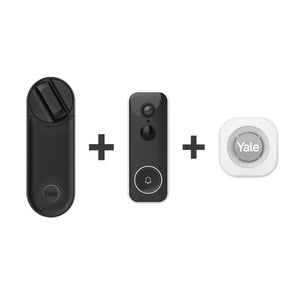 Yale Linus L2 Doorbell Set - Linus L2 Smart Lock & Smart Video Doorbell & Smart Chime