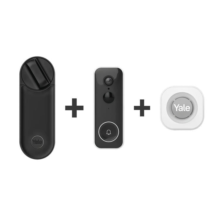 Yale Linus L2 Doorbell Set - Linus L2 Smart Lock & Smart Video Doorbell & Smart Chime