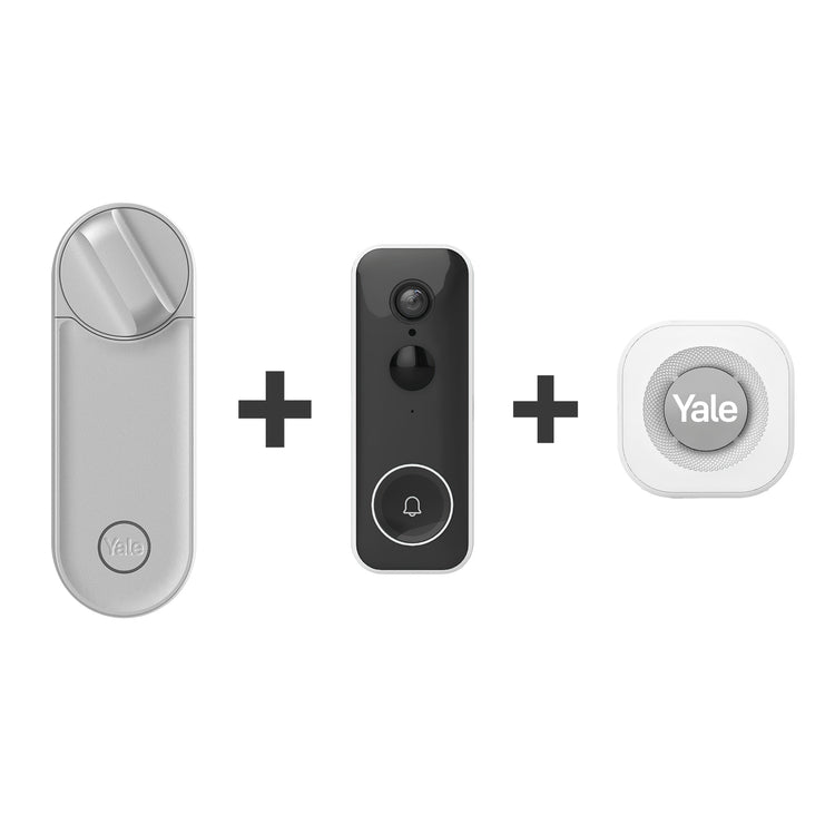 Yale Linus L2 Doorbell Set - Linus L2 Smart Lock & Smart Video Doorbell & Smart Chime