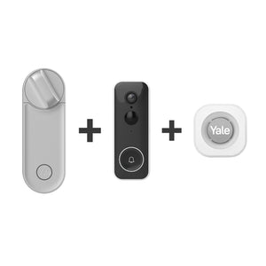 Yale Linus L2 Doorbell Set - Linus L2 Smart Lock & Smart Video Doorbell & Smart Chime
