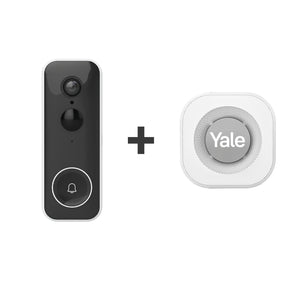 Yale Smart Video Doorbell Chime Set - Smart Video Doorbell & Smart Chime Türgong