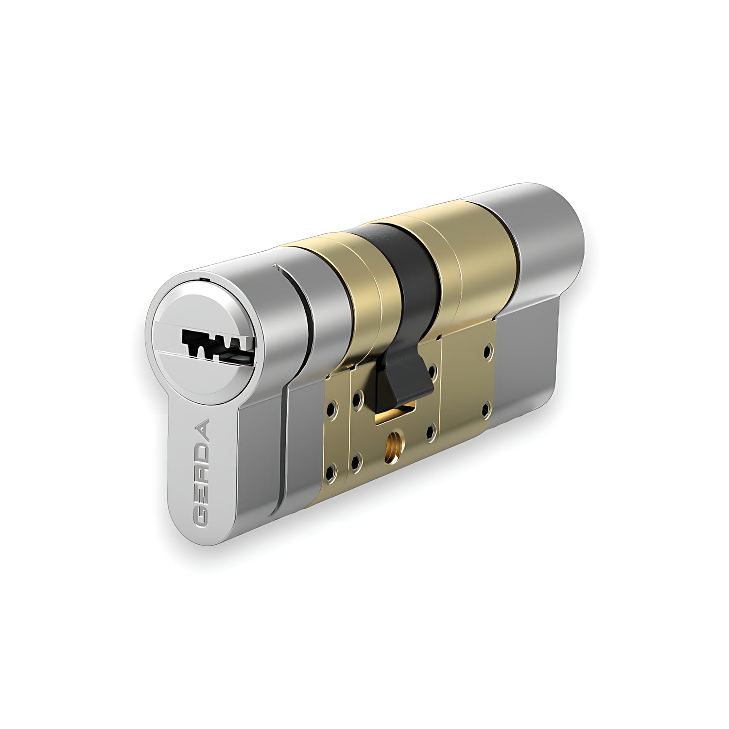 GERDA EXXO Längenverstellbarer Zylinder Innen 31-62mm Aussen 31-62mm für tedee Lock PRO