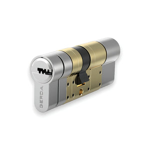 GERDA EXXO Längenverstellbarer Zylinder Innen 31-62mm Aussen 31-62mm für tedee Lock PRO