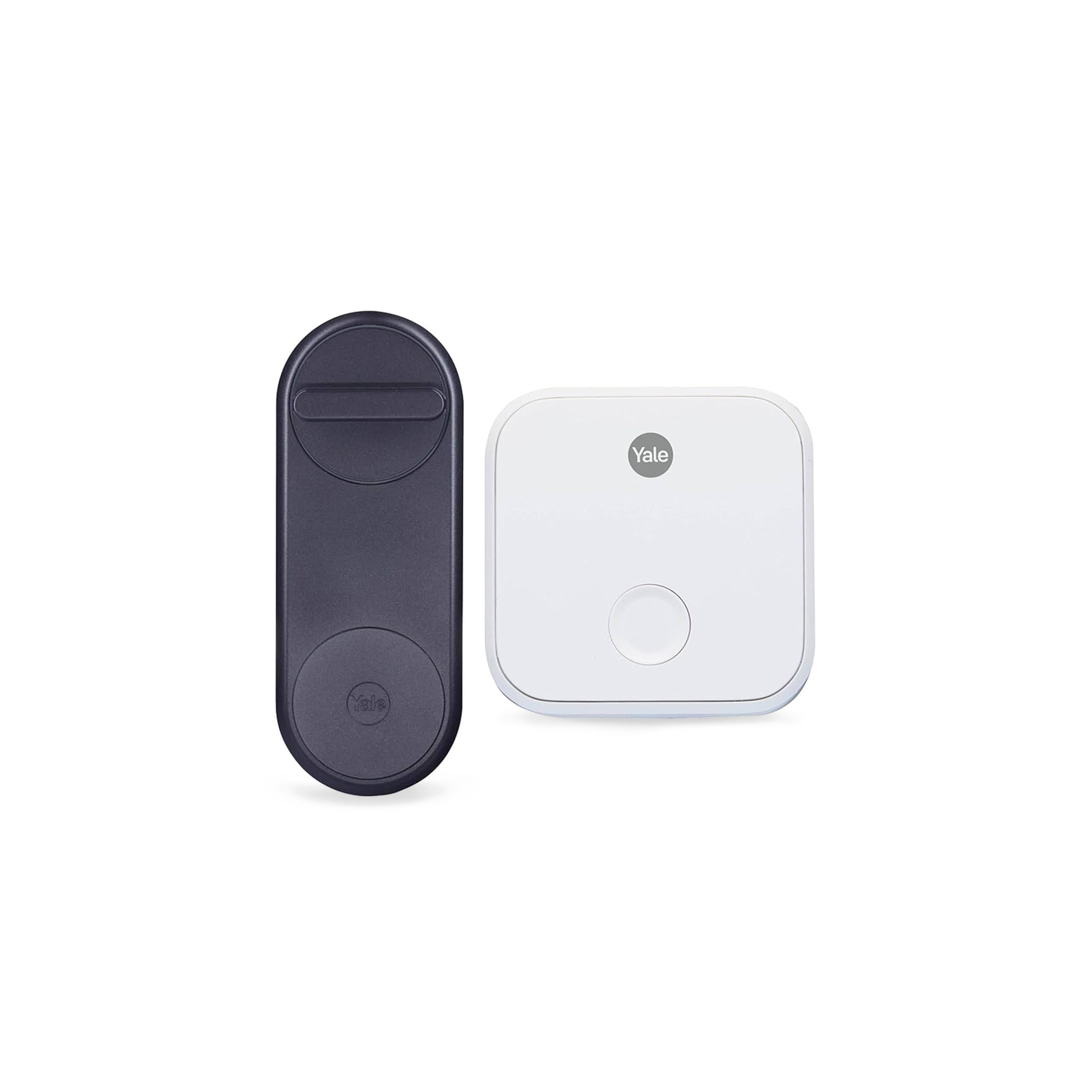 Smartes Sicherheitsset Linus Smart Door Lock und Linus Connect Wi-Fi Bridge