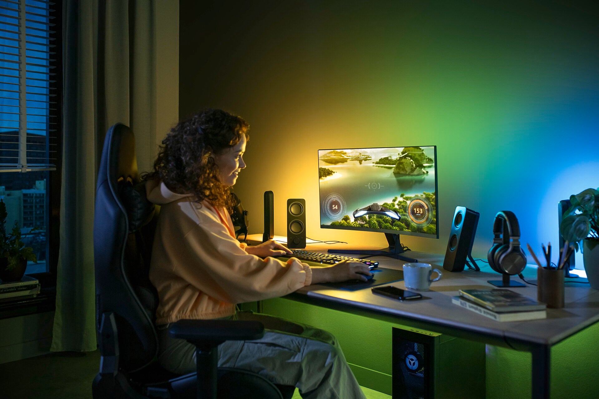 Philips Hue Play Gradient PC Lightstrip 24/27”