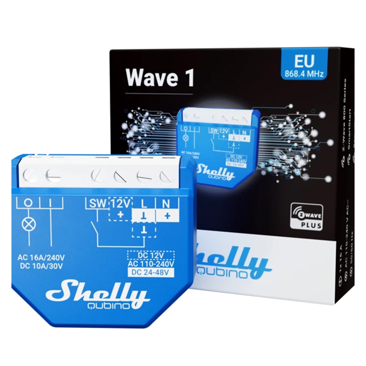 Shelly Qubino Wave 1 Relay 16A