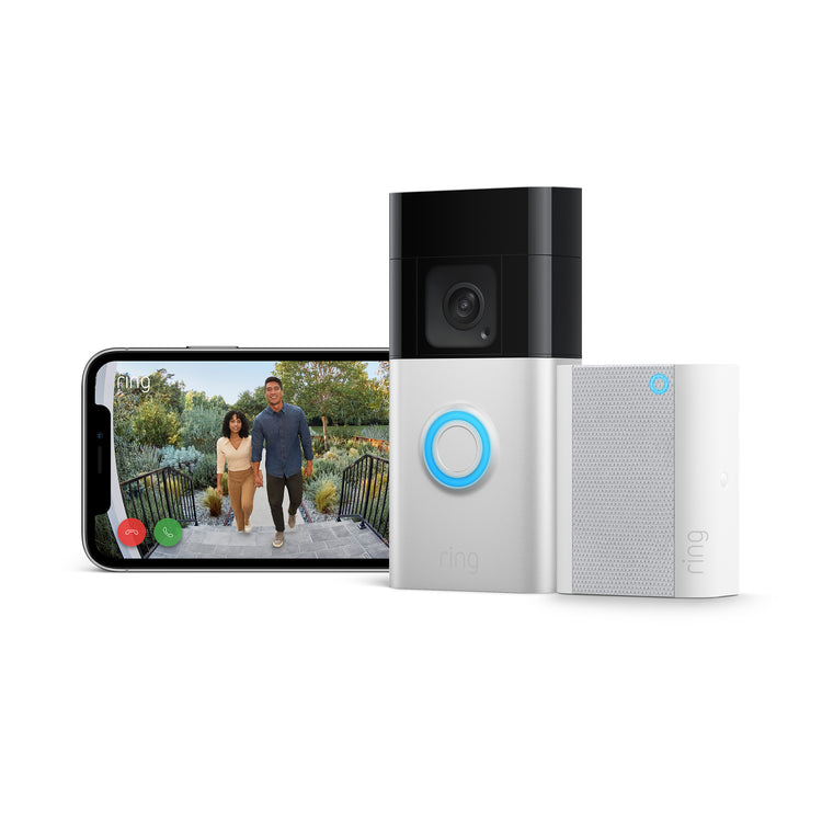 Ring Video Doorbell 3rd Gen mit Ring Chime 2nd Gen