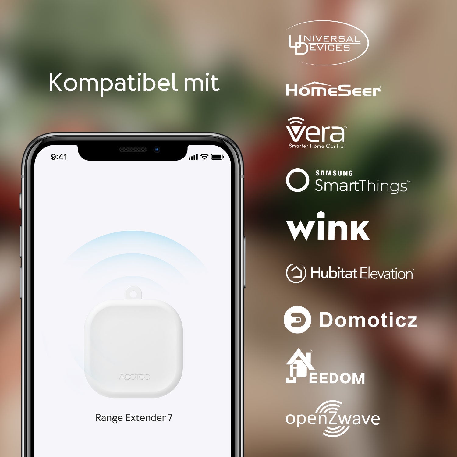 Aeotec Range Extender 7 Verstärker Kompatibilität