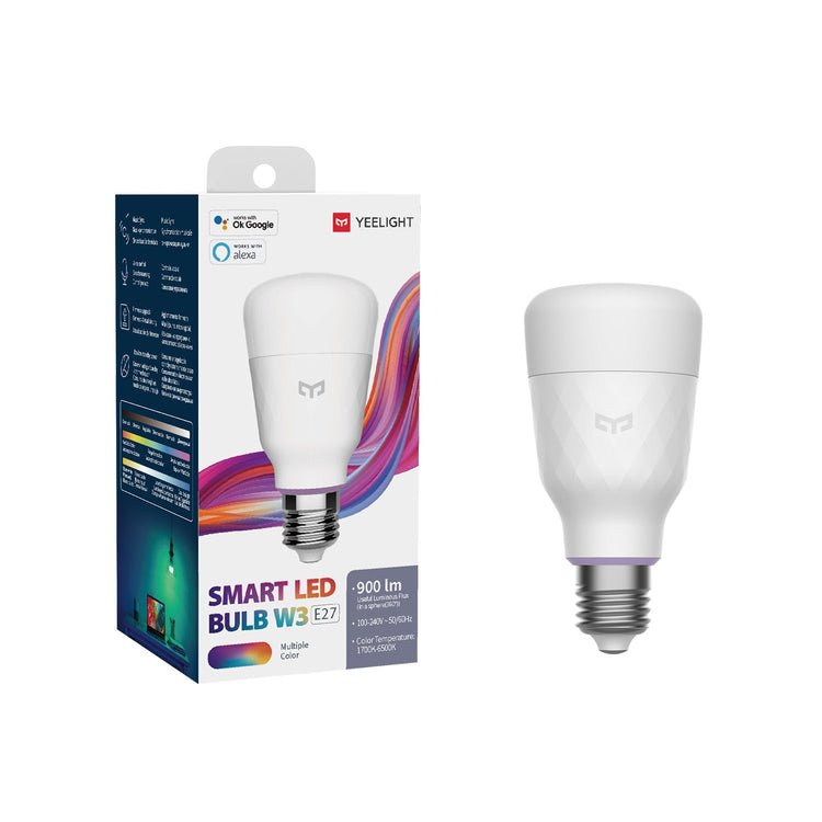 LED E27 Smart Bulb W3 Multicolor
