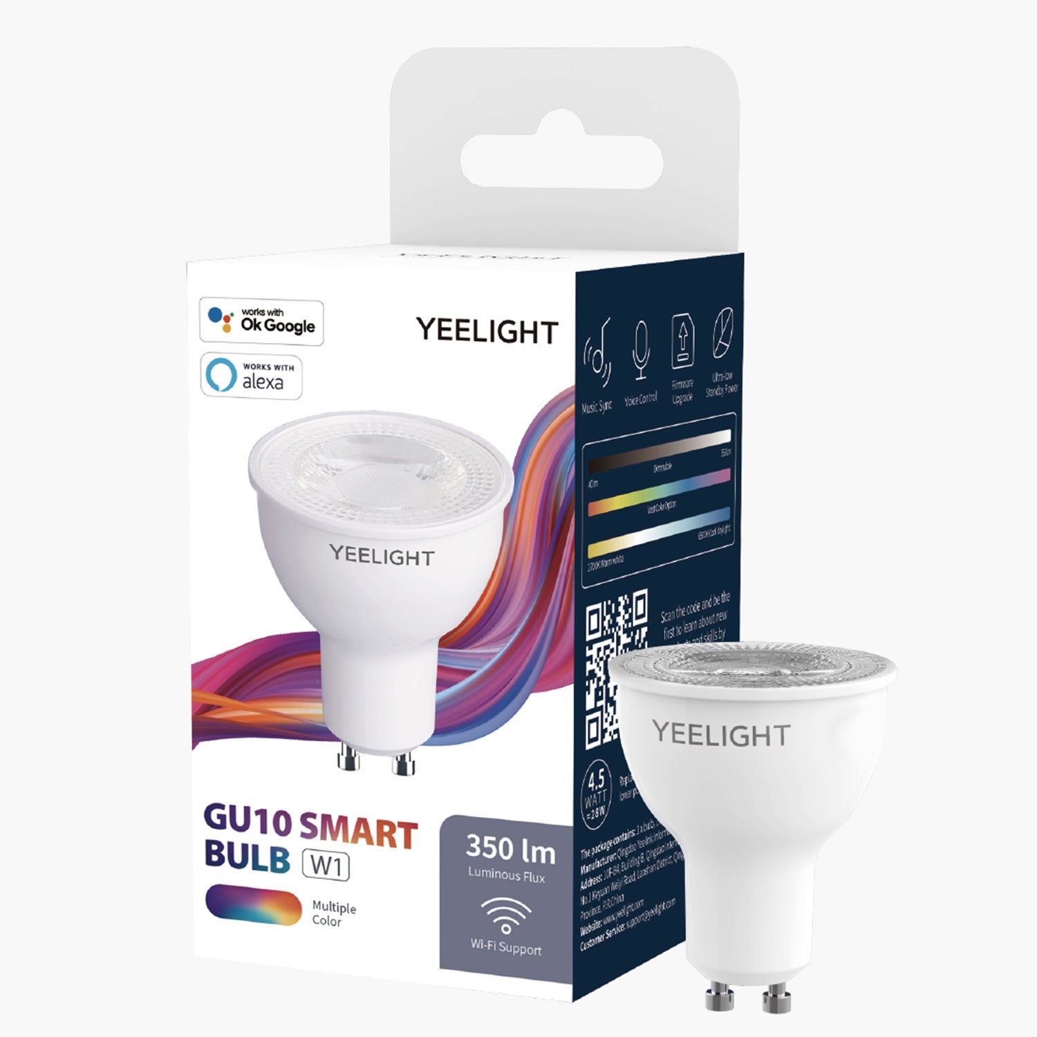 YEELIGHT LED GU10 Smart Bulb W1 Multicolor